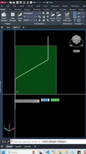 AutoCAD Plant 3D Converts 2D Lines into 3D Pipes