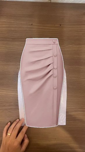 1.5K views · 278 reactions | Techniques for Creating Pencil Skirt Patterns with Slits and Handling Waistband Details.#sewing #fasion #design | PapaHany | Facebook