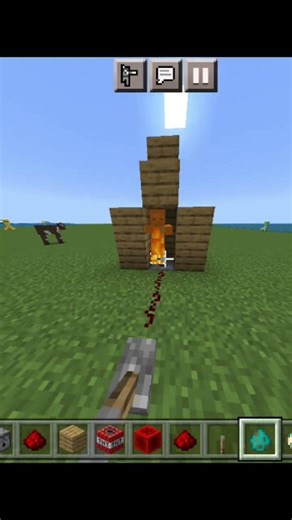 minecraft op experiment with zombie 😂#viral #shorts