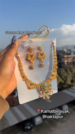 Btsa cosmoline on Instagram: "Where heritage meets royalty 👑 Premium Swarna Raga Temple Set🪷 #btsacosmoline #support_my_small_business💯 #fypppppppppppppppppppppppppppppppppppppppppppppppppppppppppppppppppppppp #kamalbinayak_bhaktapur #inboxtoorder❤️"
