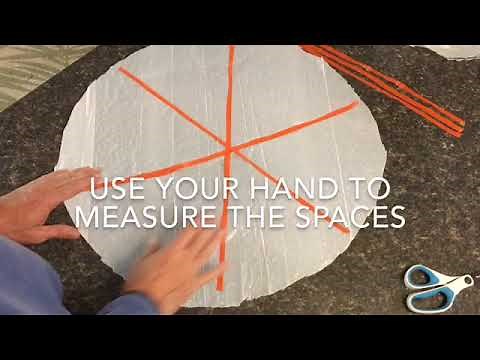 Homemade mini parachute DIY