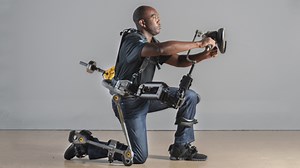 The Fortis exoskeleton let you lift heavy tools indefinitely - and it's unpowered!