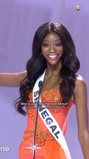 The beauty of our African ladies during the 74th Miss Universe. #Africa #beauty | Typical African