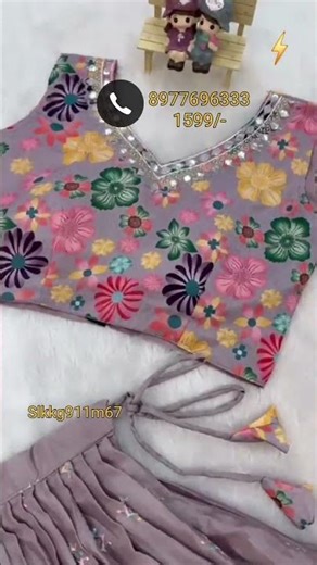 Pure chinnon lehenga with coat