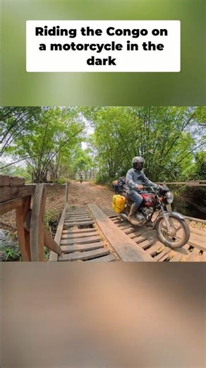 Congo Motorcycle Ride Unbelievable Dark Adventure!