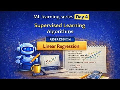 ML Learning Series Day 4 | Ml | AI |SUHAIL TP