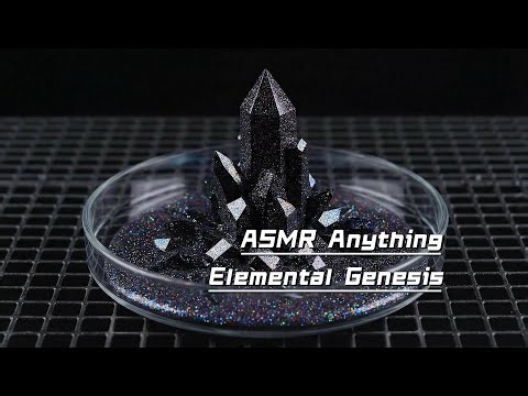 ASMR Elemental Genesis | 4K A Hypnotic Eruption of Crystalline Structures