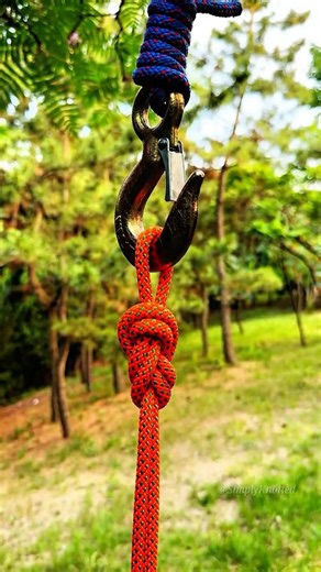 The Double-Strand Butterfly Hitch: The Harder You Pull, The Tighter It Locks!