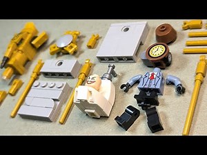 Lego skibidi toilet multiverse | spider cameraman and clock man vs skibidi urinal | unofficial lego