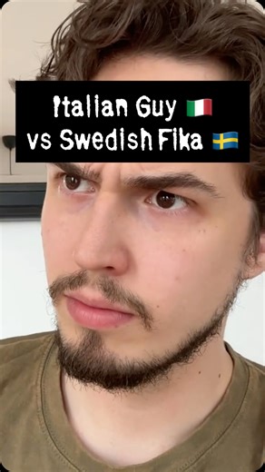 597K views · 611 reactions | Language Culture Shock  ☕️ #sweden #funny #virałreels #fika #europe #swedish #italian | BTAS Official | Facebook