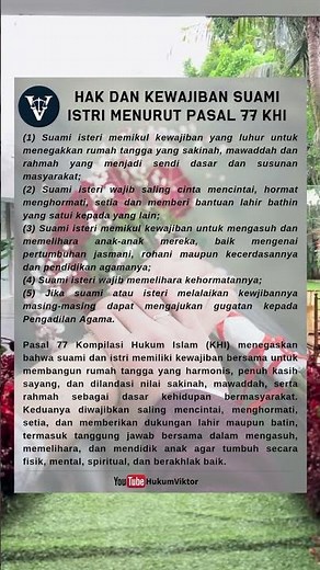 Hak dan Kewajiban Suami Istri