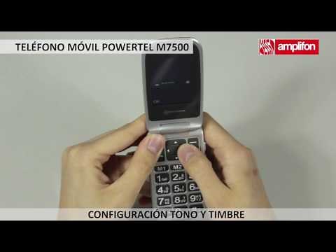 Tutorial: ¿Cómo configurar el tono de volumen y timbre de tu móvil Amplicomms Powertel 7500?
