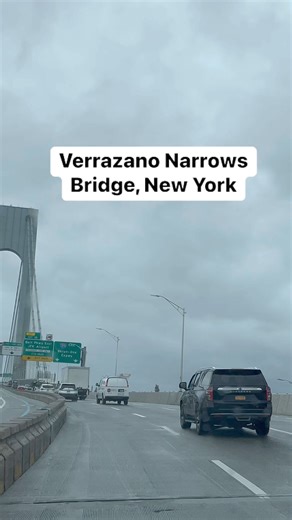 Verrazano Narrows Bridge, New York #VerrazanoNarrowsBridge #verrazanobridge #nyc #bridge #statenisland #brooklyn #eastriver | American vlogger