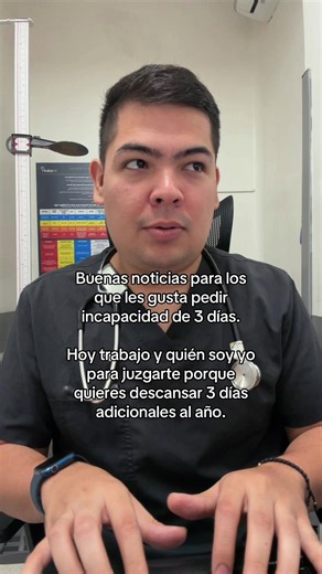 Quién soy yo: pedir incapacidad de 3 días sin juzgar