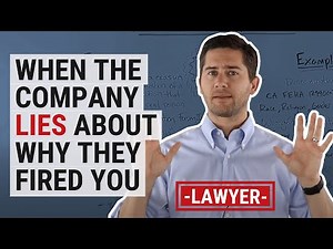 The Law Behind Fake Reasons for Firing (Pretextual Terminations)