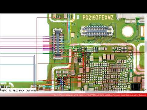 VIVO T1 PRO BACK CAMERA Problem Fix Notwarking Error Not Open Problem Solution #borneoschematics
