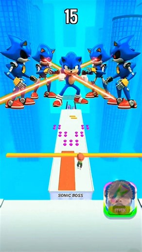 Amy Rose And Sonic Vs Robots Fight #animeshorts​ #animatedstory​ #animatedgame​