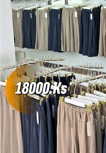 AMERICAN HOLIC Linen & Soft Polyester High-Waisted Women’s Pants – 18000 Ks