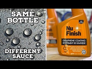 NuFinish Graphene Coating - Same Bottle, Different Sauce - review and comparison!