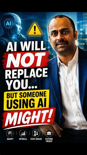 AI Will NOT Replace You… But Someone Using AI Might! 🚀