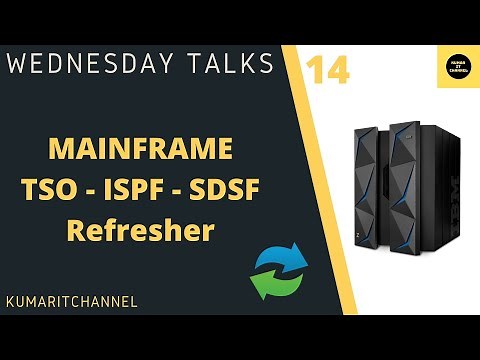 Mainframe Wednesday Talks# 14 TSO - ISPF - SDSF Quick Refresher