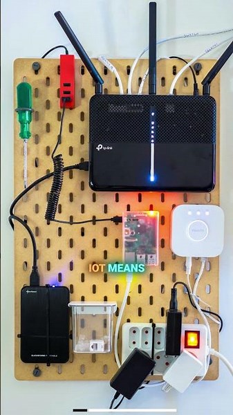 That is the power of IoT (Internet of Things)