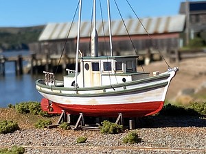 Fishing Boat Kit - Ho Scale 1:87 - Etsy Canada