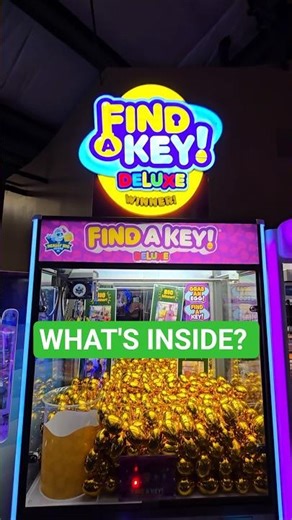 Can I Find The Key In The Gold Egg Claw Machine? #shorts