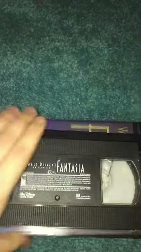 Fantasia 1991 VHS Review (Ink Label Copy)