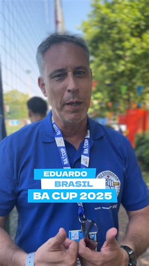 BA Cup on Instagram: "Eduardo Nogeira técnico brasilero contando su experiencia en BA CUP Buenos Aires.🏖🙌⚽️"