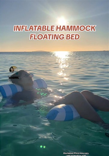 Floating Water Hammock for Ultimate Relaxation