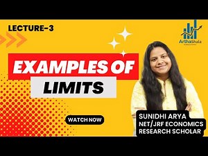 EXAMPLES OF LIMITS | BECC 102| MEC 103 | MATHEMATICAL ECONOMICS | UGC NET ECONOMICS |