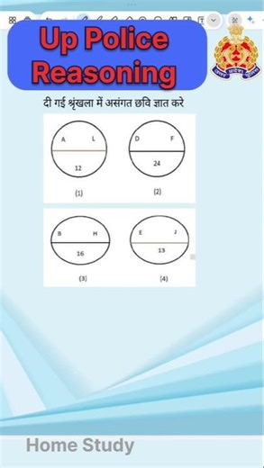 पुलिस भर्ती परीक्षा 2026🔥🔥 | Up Police Reasoning | Up Si Paper #upsireasoning #upsi #upp