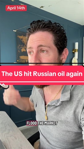 The United States hit Russian oil again, but it’s too late. | oil rig being dropped
