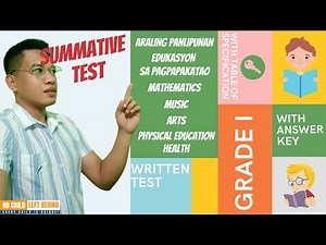 GRADE 1 QUARTER 1 SUMMATIVE TEST (MELC-BASED)