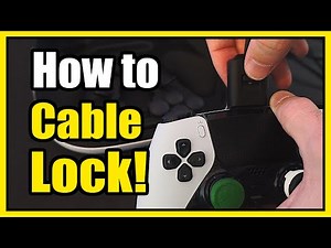 How to Use the Charging Cable LOCK for the PS5 Dualsense Edge Controller (Fast Tutorial)