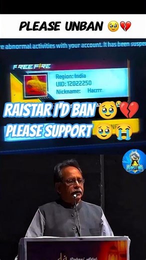RAISTAR ID BAN 🥹💔