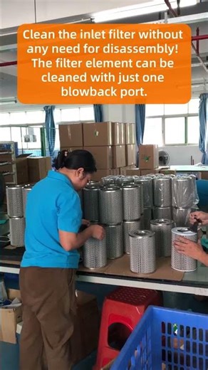 Clean the inlet filter without any need for disassembly! #vacuumpump #vacuumpumpfilter