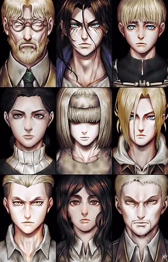 My 3D AoT “9 Titans” Artwork #aot #attackontitan #snk #shingekinokyojin #erenyeager #mikasaackerman #leviackerman #anime #manga #otaku #weeb #artist #fyp #wizyakuza