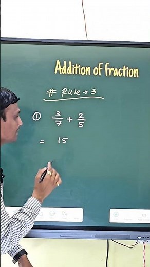 Addition of fraction | rule 3