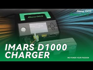 Introducing the iMars D1000 Smart Charger: Powerful, Portable, and Easy to Use!