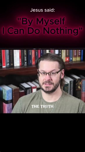 Why Did Jesus Say By Myself I Can Do Nothing #davidwood