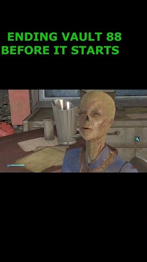 Fallout 4 - ENDING VAULT 88 before it starts