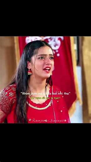 "He said stay away....and he obeyed🥺😓😭#rimjhimserial#hindiserial #yashikasharma #himanshuawasthi