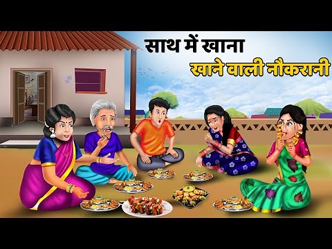 Kahani साथ में खाना खाने वाली नौकरानी: Hindi Kahani | Moral Stories | Hindi Story | Stories | Khani