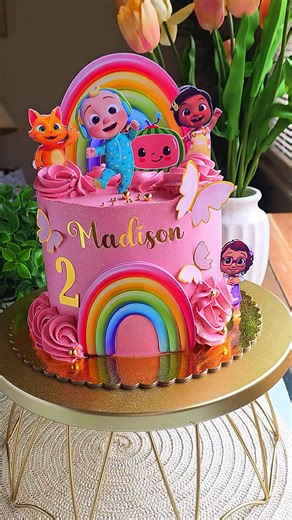 Lindura de Coco Melón para Fiestas de Niñas