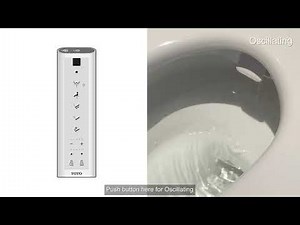 TOTO WASHLET SX - How To Operate - TCF797