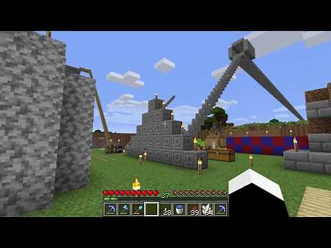 Combining Enchanted Items together to make a Super item - Minecraft