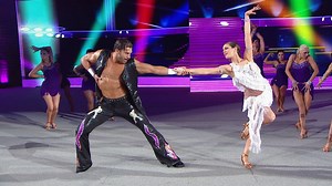 Fandango enters to Chris Jericho's entrance theme