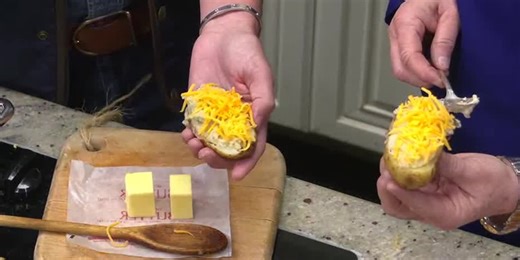 The Bitter Socialite - Colcannon Stuffed Twice Baked Potatoes